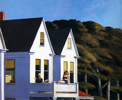 Zweiter Stock im Sonnenlicht Edward Hopper